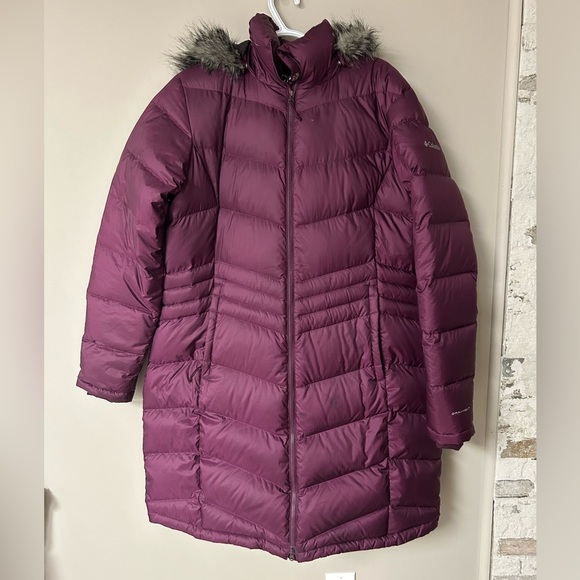 Columbia Peak to Park 650 Omni Heat Long Insulated Down Jacket - Picture 1 of 8